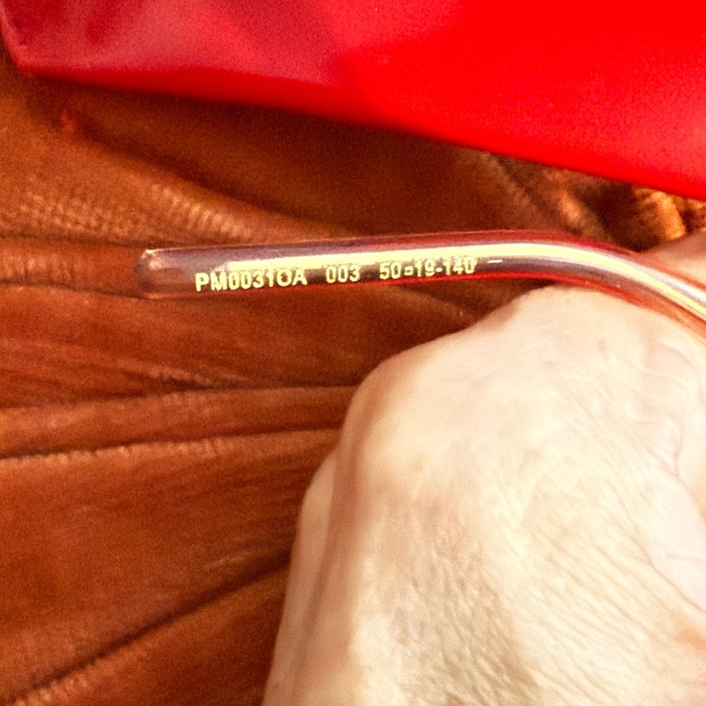 New Pomellato Eyeglasses With Red Case View 3